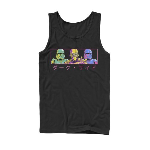 Men_s Star Wars The Rise of Skywalker Kanji Dark Trio Tank Top