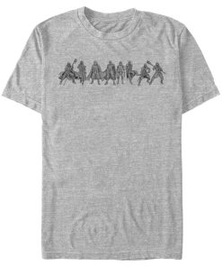 Men_s Star Wars The Rise of Skywalker Knights of Ren Line T-Shirt
