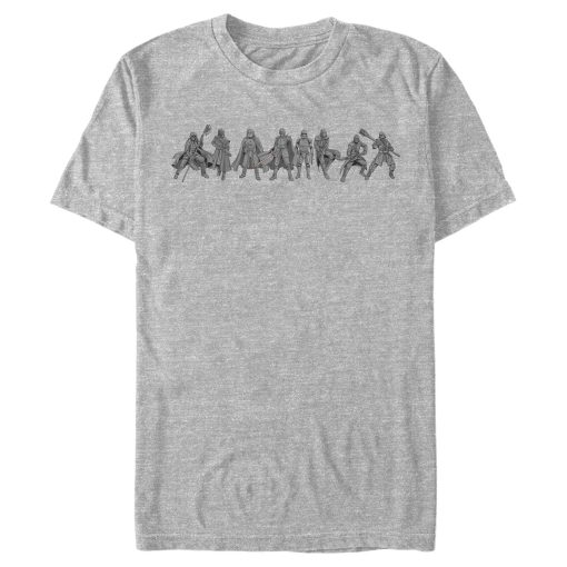 Men_s Star Wars The Rise of Skywalker Knights of Ren Line T-Shirt