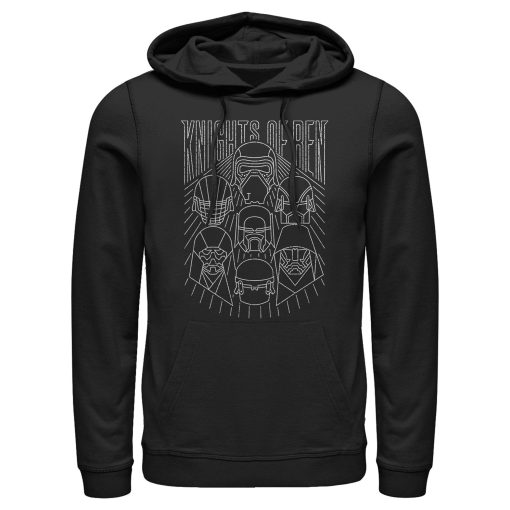 Men_s Star Wars The Rise of Skywalker Knights of Ren Streak Pull Over Hoodie