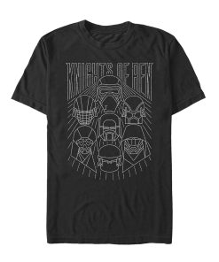 Men_s Star Wars The Rise of Skywalker Knights of Ren Streak T-Shirt
