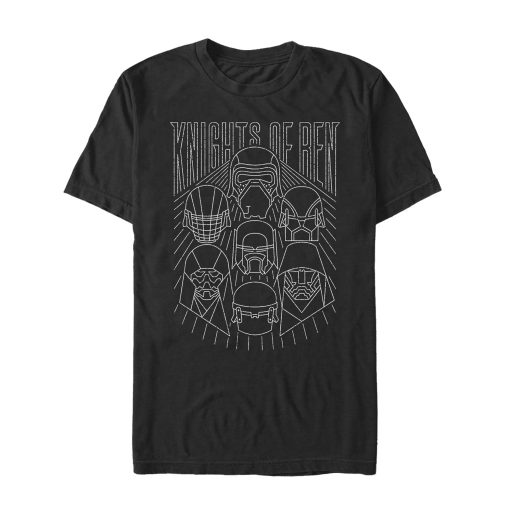 Men_s Star Wars The Rise of Skywalker Knights of Ren Streak T-Shirt