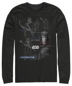 Men_s Star Wars The Rise of Skywalker Knights of Ren Warrior Long Sleeve Shirt
