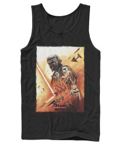 Men_s Star Wars The Rise of Skywalker Kylo Poster Tank Top