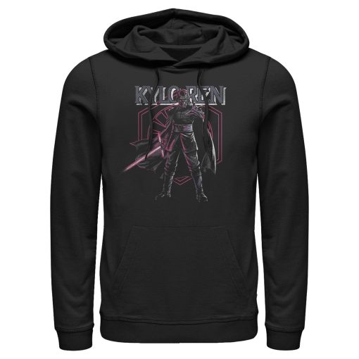 Men_s Star Wars The Rise of Skywalker Kylo Ren Emblem Pull Over Hoodie