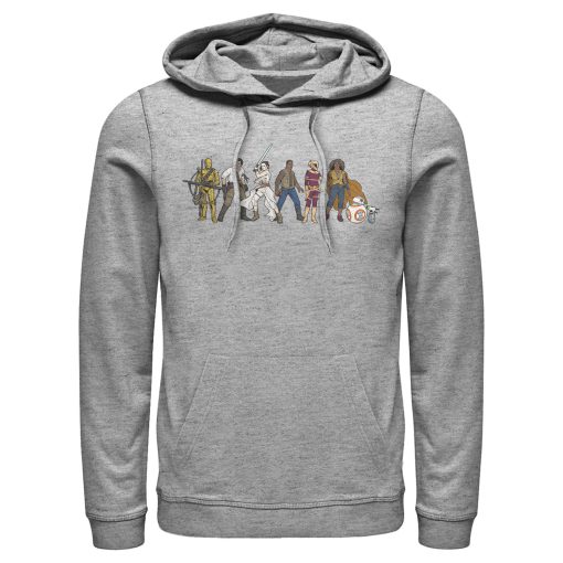 Men_s Star Wars The Rise of Skywalker Rebel Line Pull Over Hoodie