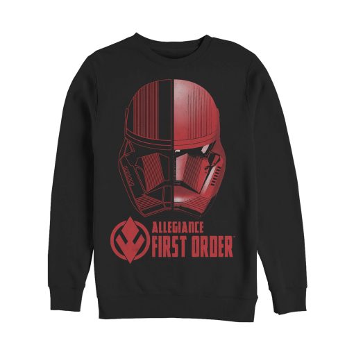 Men_s Star Wars The Rise of Skywalker Sith Trooper Dual Helmet Sweatshirt