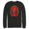 Men_s Star Wars The Rise of Skywalker Sith Trooper Helmet Long Sleeve Shirt