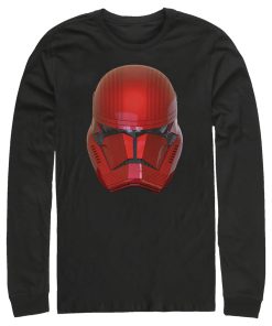 Men_s Star Wars The Rise of Skywalker Sith Trooper Helmet Long Sleeve Shirt