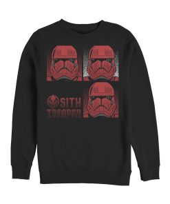 Men_s Star Wars The Rise of Skywalker Sith Trooper Panels Sweatshirt