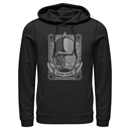 Men_s Star Wars The Rise of Skywalker Sith Trooper Playing Card Pull Over Hoodie