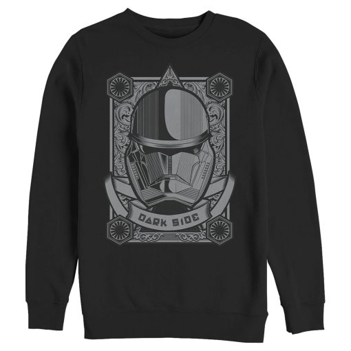 Men_s Star Wars The Rise of Skywalker Sith Trooper Playing Card Sweatshirt