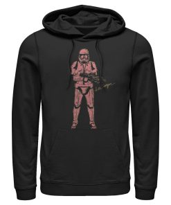 Men_s Star Wars The Rise of Skywalker Sith Trooper Villain Pull Over Hoodie