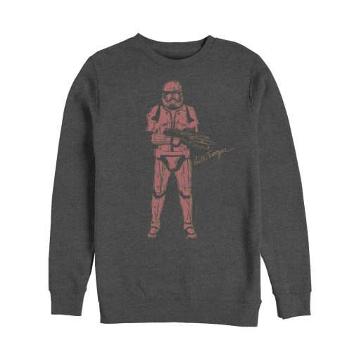 Men_s Star Wars The Rise of Skywalker Sith Trooper Villain Sweatshirt