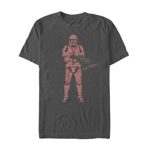 Men_s Star Wars The Rise of Skywalker Sith Trooper Villain T-Shirt