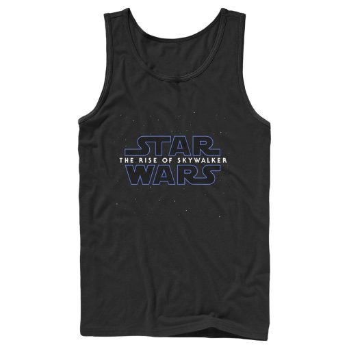 Men_s Star Wars The Rise of Skywalker Starry Logo Tank Top