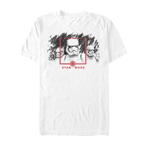 Men_s Star Wars The Rise of Skywalker Stormtrooper Smudge T-Shirt