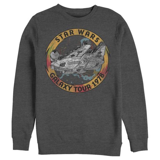 Men_s Star Wars The Rise of Skywalker Vintage Galaxy Tour Sweatshirt