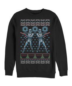 Men_s Star Wars Ugly Christmas Candy Stormtrooper Sweatshirt