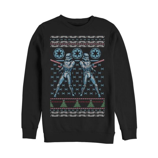 Men_s Star Wars Ugly Christmas Candy Stormtrooper Sweatshirt