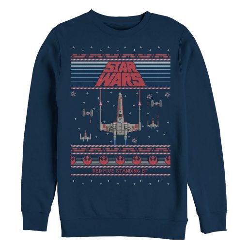 Men_s Star Wars Ugly Christmas Five Sweatshirt