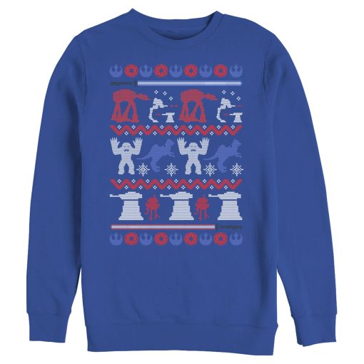 Men_s Star Wars Ugly Christmas Hoth Sweatshirt