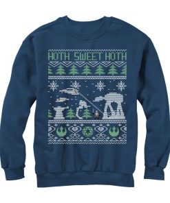 Men_s Star Wars Ugly Christmas Hoth Sweet Hoth Sweatshirt