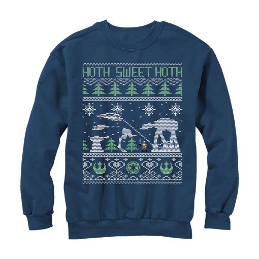 Men_s Star Wars Ugly Christmas Hoth Sweet Hoth Sweatshirt