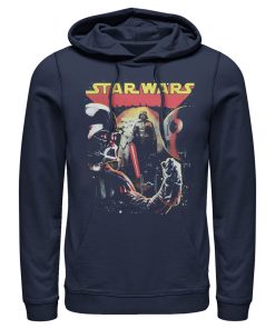 Men_s Star Wars Vader Collage Pull Over Hoodie