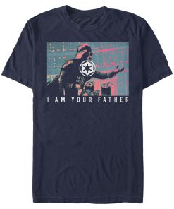 Men_s Star Wars Vader I Am Your Father Heatmap T-Shirt