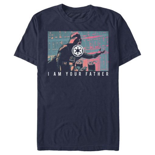 Men_s Star Wars Vader I Am Your Father Heatmap T-Shirt