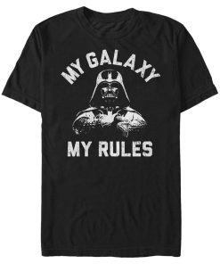 Men_s Star Wars Vader My Galaxy My Rules T-Shirt