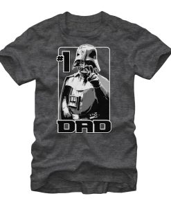 Men_s Star Wars Vader Number One Dad T-Shirt