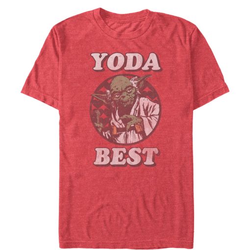 Men_s Star Wars Valentine_s Day Yoda Best T-Shirt