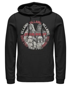 Men_s Star Wars Villains Collage Pull Over Hoodie