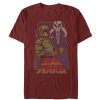 Men_s Star Wars Vintage Boba Fett Frame T-Shirt