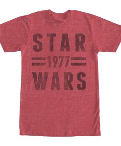 Men_s Star Wars Vintage Striped Logo T-Shirt
