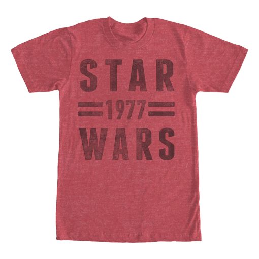 Men_s Star Wars Vintage Striped Logo T-Shirt