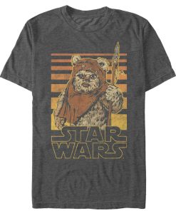 Men_s Star Wars Wicket Ewok Stripes T-Shirt