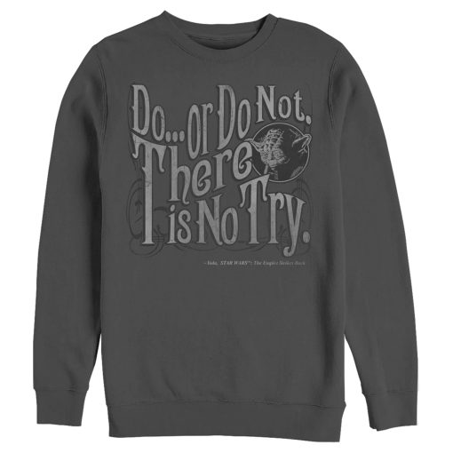 Men_s Star Wars Yoda Do or Do Not Sweatshirt