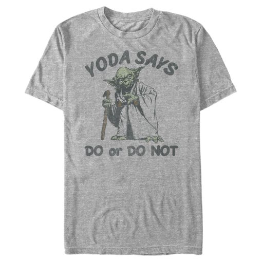 Men_s Star Wars Yoda Says Do or Do Not T-Shirt