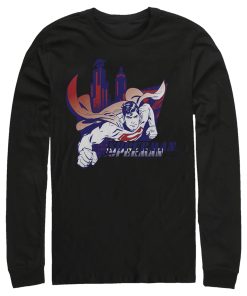 Men_s Superman City_s Hero Long Sleeve Shirt