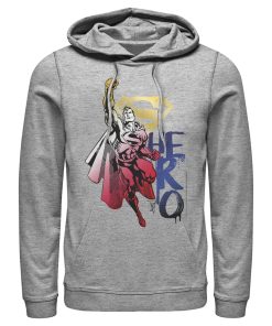 Men_s Superman Color Fade Hero Pull Over Hoodie
