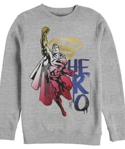 Men_s Superman Color Fade Hero Sweatshirt