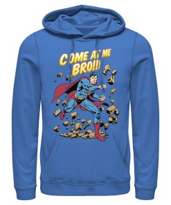 Men_s Superman Come At Me Bro Pull Over Hoodie