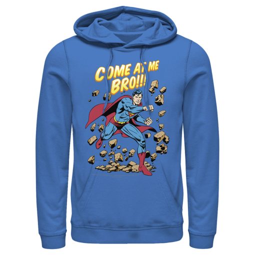 Men_s Superman Come At Me Bro Pull Over Hoodie