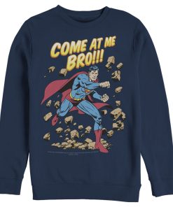 Men_s Superman Come At Me Bro Sweatshirt