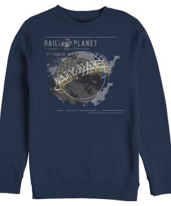 Men_s Superman Daily Planet Blur Logo Sweatshirt