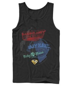 Men_s Superman Daily Planet in News Tank Top
