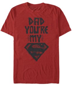 Men_s Superman Father_s Day Dad My Hero T-Shirt